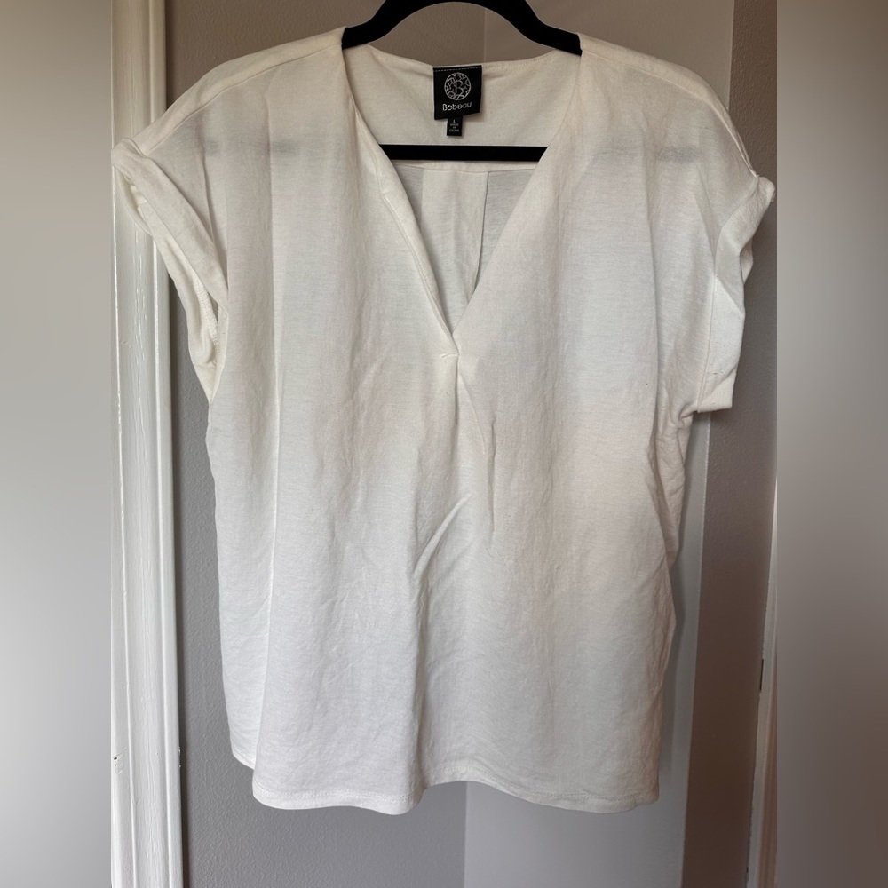 White blouse Bobeau brand